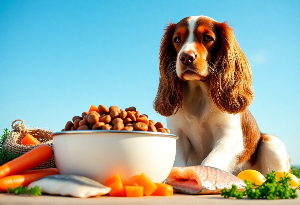 best dog food for sensitive stomach spaniels fze