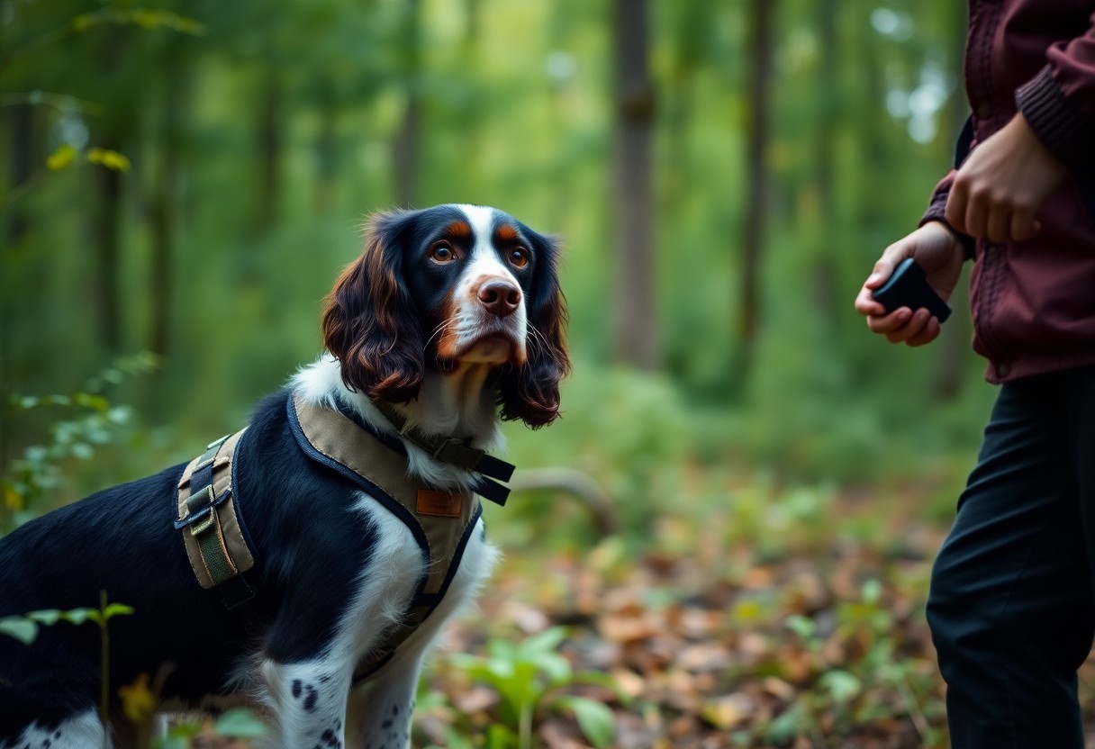 English Springer Spaniel training for hunting