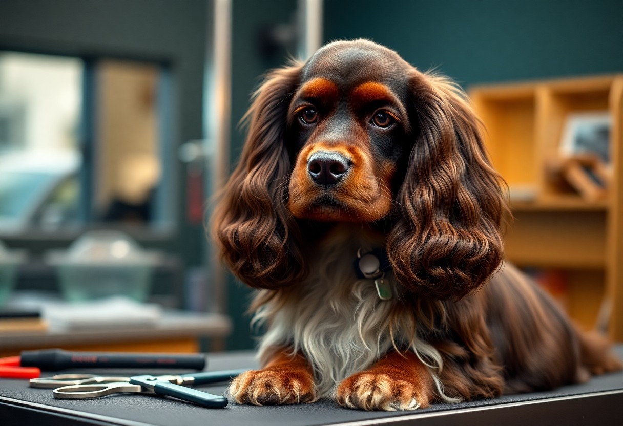 How to groom a Cocker Spaniel's long coat grooming a cocker spaniels long coat cuk