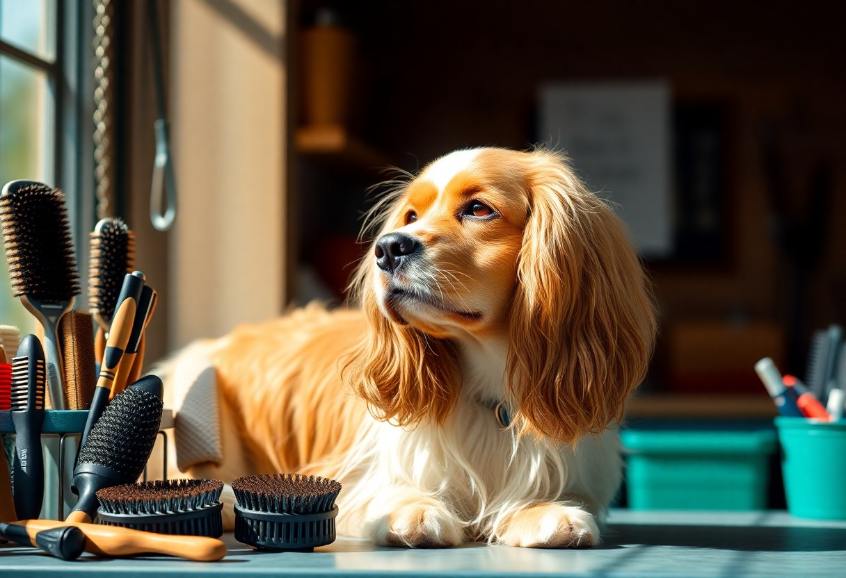 Best dog brushes for Spaniels with long hair top brushes for long haired spaniels put