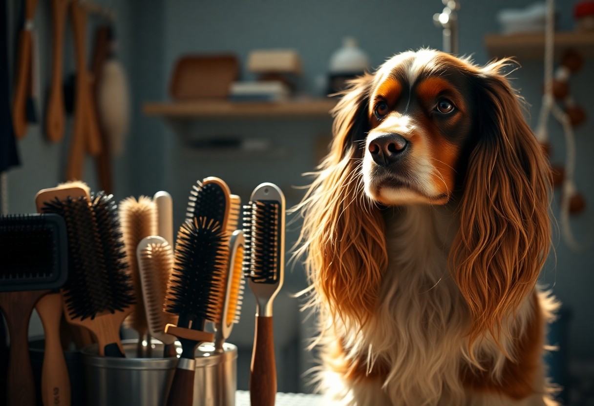 Best dog brushes for Spaniels with long hair top brushes for long haired spaniels yar