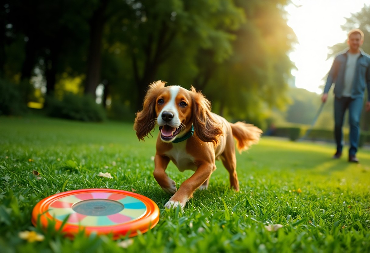What kind of exercise do Spaniels need?