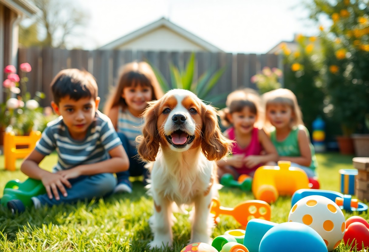 Are Spaniels good with children? spaniels good family dogs for children but