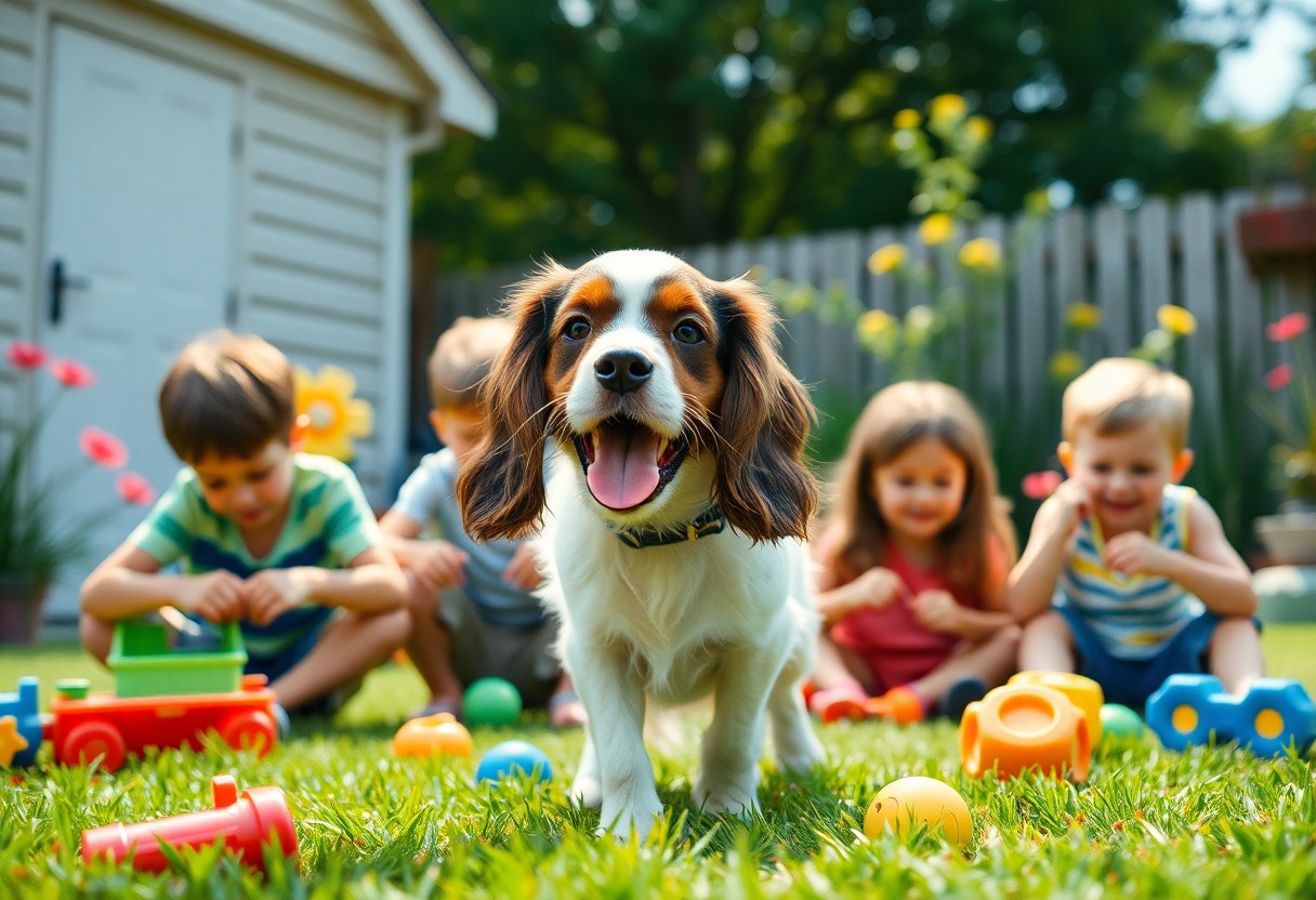 Are Spaniels good with children? spaniels good family dogs for children ucc