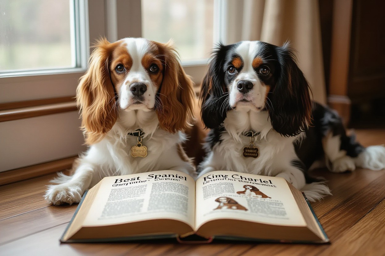 100plus top spaniel dog names for cocker and king charles glt