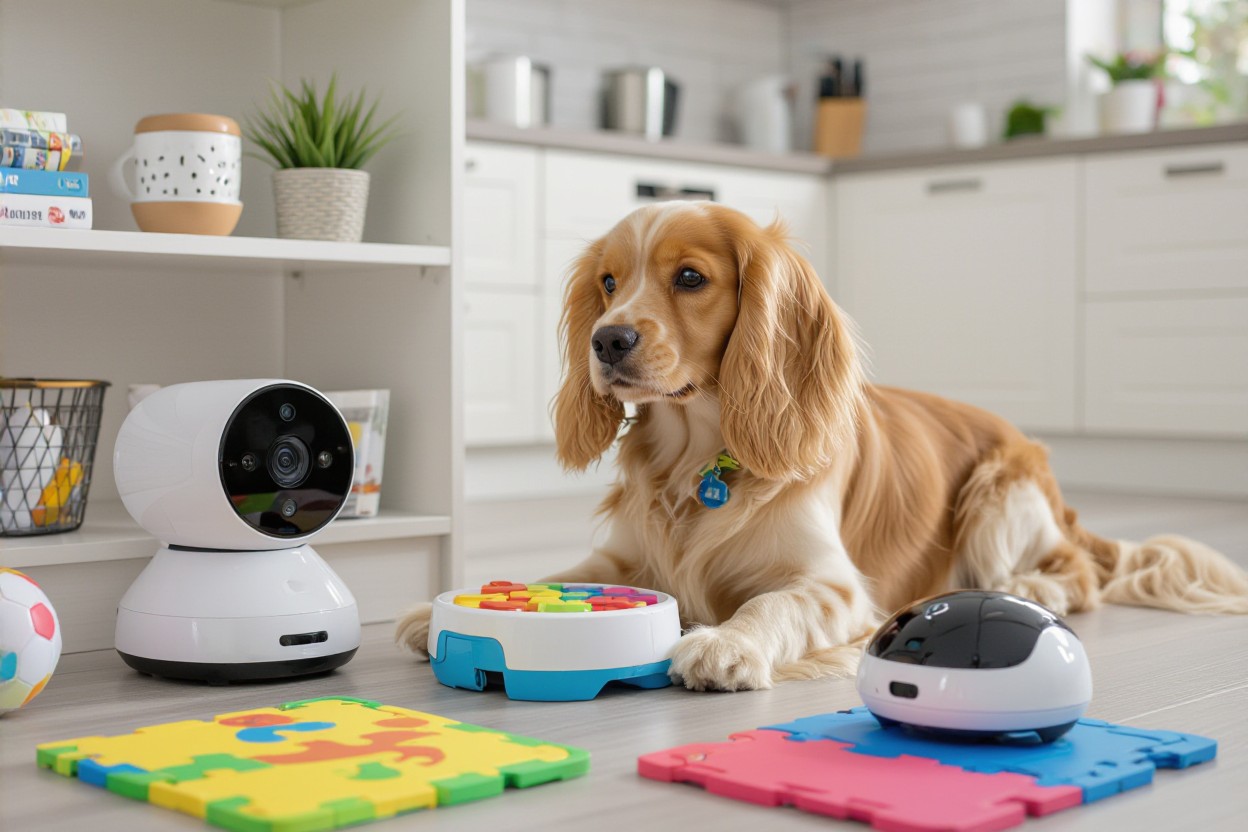 Top 5 Smart Gadgets to Keep Your Cocker Spaniel Stimulated While You're Out 5 smart gadgets for cocker spaniel stimulation qtu