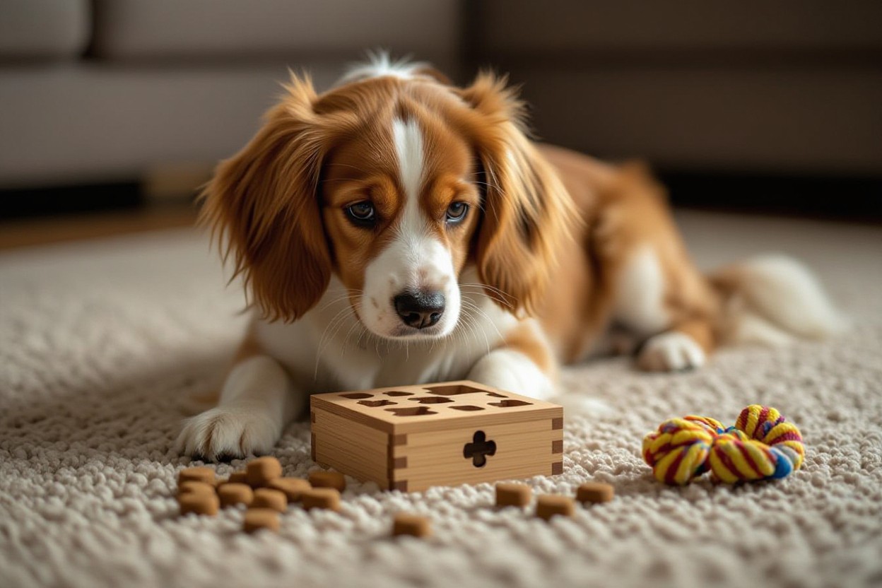 Spaniel Brain Games: 7 Activities to Beat Boredom Indoors 7 indoor brain games for spaniels uio