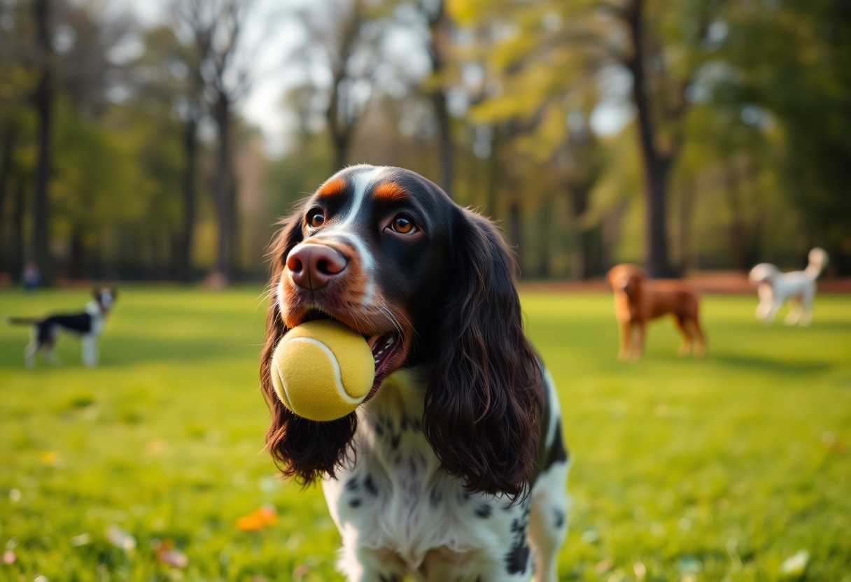 What is the most aggressive spaniel?
