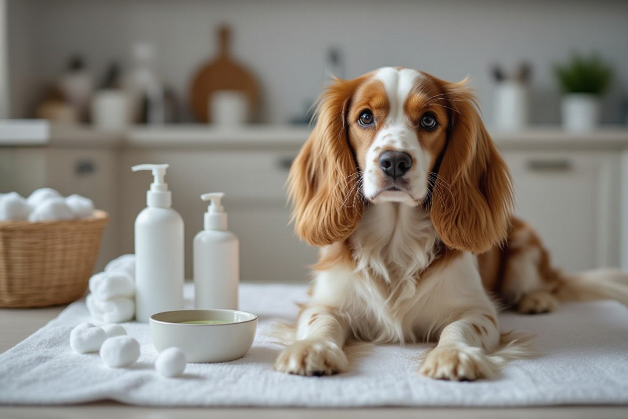 clean cocker spaniel ears at home ozf