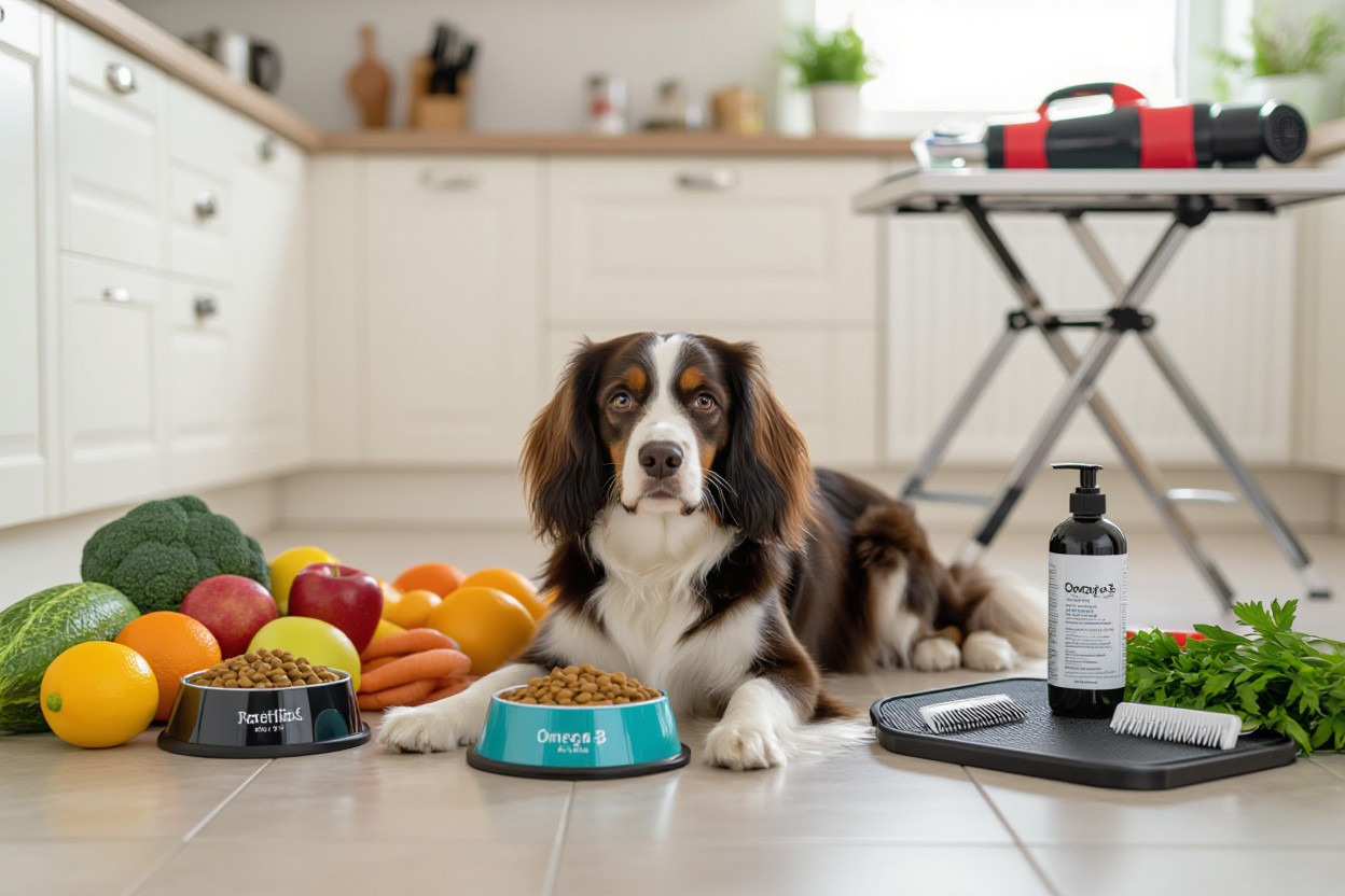 reduce spaniel shedding food and grooming tips cbh