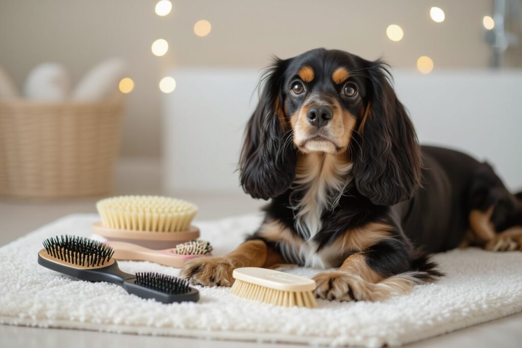 Photo inspiration: Top Deshedding Brush For Cocker Spaniel Coat Reference: Best Brushes Coat Tools For Spaniels Reduce Shedding Matting 2025