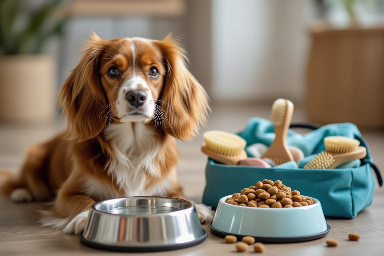 winter coat care for spaniels tdw