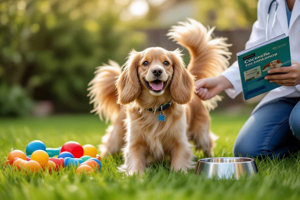 why my cocker spaniel wags so much