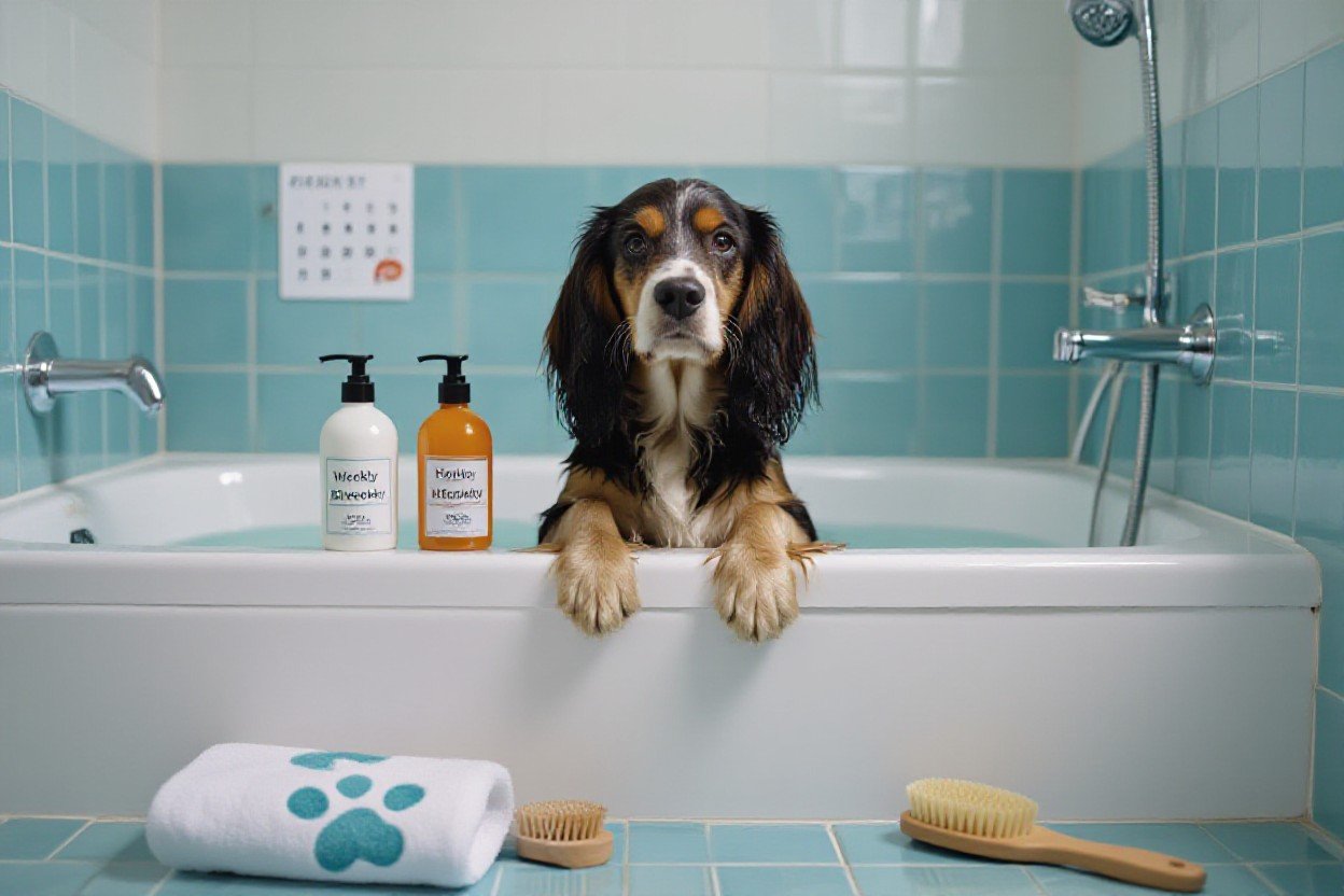 How Often Should Spaniels Be Bathed?